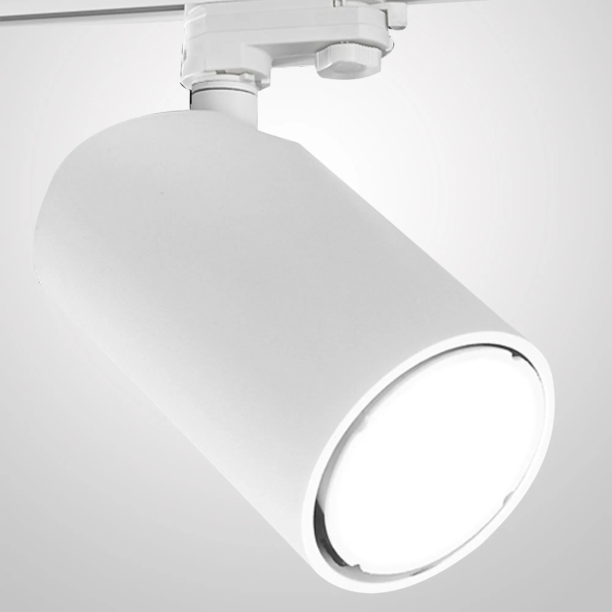 Sal Track Light 3 Circuit 1 Light Matt White M6717  Mantra Fusion Sal Matt White